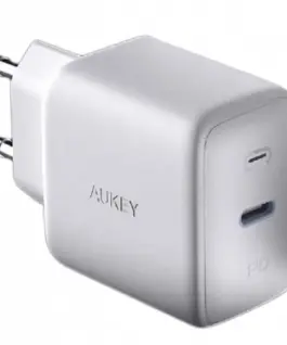 AUKEY зарядно PA-B2 Omnia GaN 1xUSB-C 61W Power Delivery 3.0 3A бял