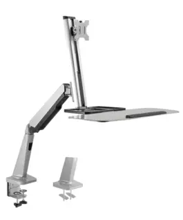LogiLink Sit-stand работна станция monitor desk