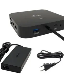 i-tec Docking Station USB-C HDMI Dual DP Docking Station Power Delivery 100 W + i-tec универсално зарядно 100