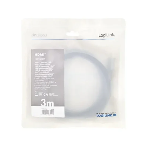 LogiLink HDMI 2.1 кабел 8K/60Hz