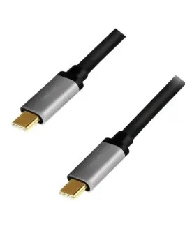 LogiLink USB-C M/M кабел 4K/60Hz  PD alu 1m