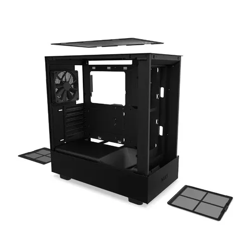 NZXT кутия за компютър H5 Flow with window черен