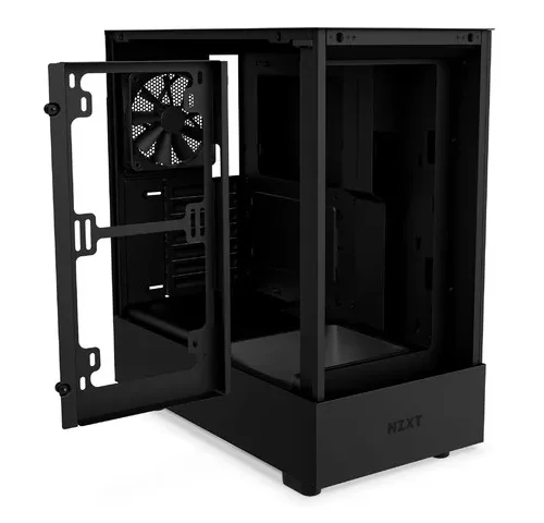 NZXT кутия за компютър H5 Flow with window черен