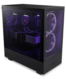 NZXT кутия за компютър H5 Flow with window черен