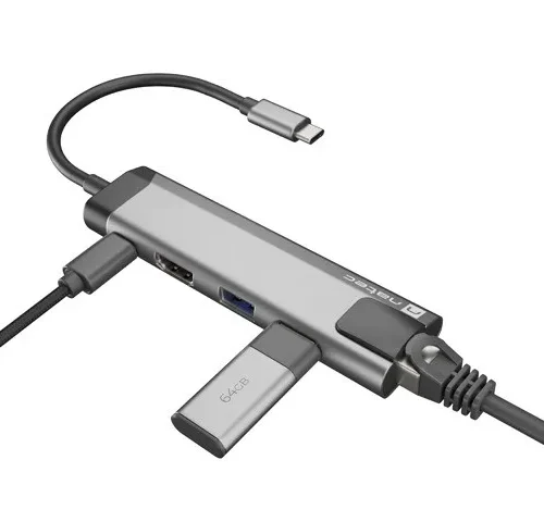 Natec Multi Port Fowler Go USB-C PD