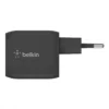 Belkin зарядно 108W 4-port GaN 2xUSB-A 2xUSB-C черен