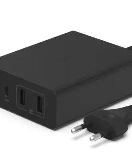 Belkin зарядно 108W 4-port GaN 2xUSB-A 2xUSB-C черен