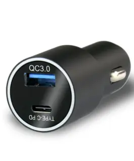 Alternative view of everActive зарядно за кола CC-20Q QC 3 .0 AND USB-C PD 36W