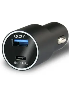 Alternative view of everActive зарядно за кола CC-20Q QC 3 .0 AND USB-C PD 36W