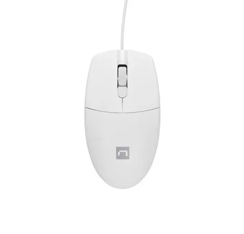 Natec Mouse Ruff 2 1000 DPI бял