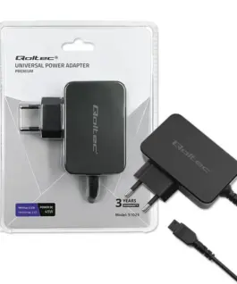 Qoltec Power адаптер 45W 8 plugins