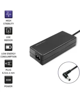 Alternative view of Qoltec Power адаптер for LG Samsung монитор 65W