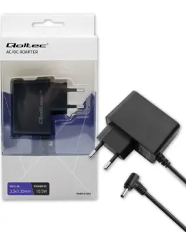 Alternative view of Qoltec Pulg in захранващ блок 10.5W, 5V, 2.1A