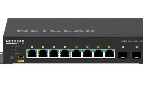 Netgear Switch GSM4210PX 10xPoE+ 2xSFP+