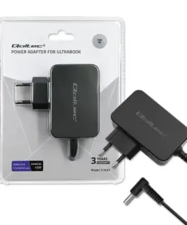 Qoltec Power адаптер for ultrabook HP 45W