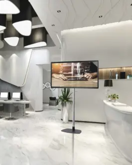 Alternative view of Edbak Stand for screen 40-75 inches STDV100