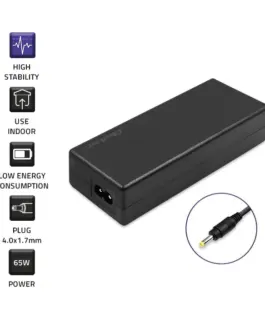 Alternative view of Qoltec Power адаптер for Huawei 65W, 19V, 3.42A, 4.0x1.