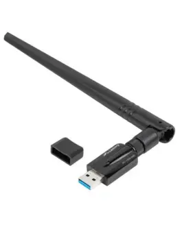 Lanberg Network card Wifi USB 3.0 AC1200 1 external + 1 internal antenna