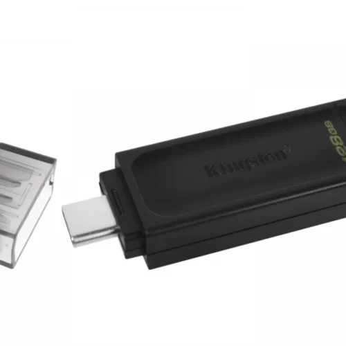 Alternative view of Kingston Pendrive DT70/128GB USB-C 3.2 Gen1