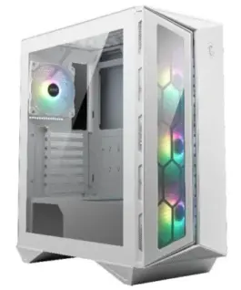 MSI кутия за компютър MPG GUNGNIR 110R tempeчервен glass 2xUSB бял