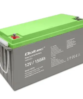 Qoltec Deep Cycle gel battery 12V, 150Ah