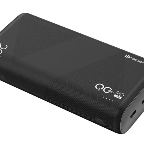 Alternative view of Tracer външна батерия Amos 20000mAh QC3.0-PD20W BK черен