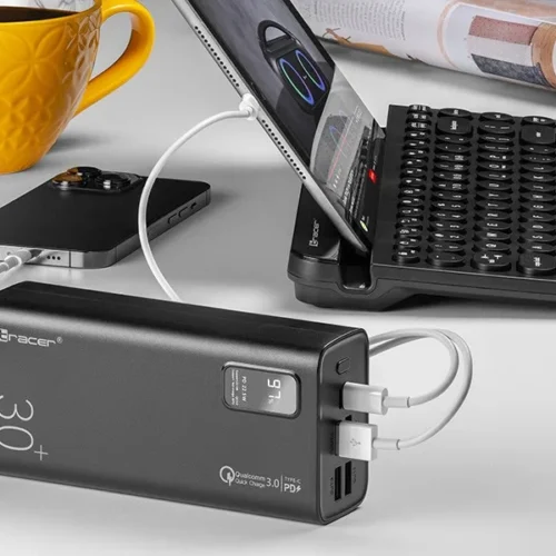 Tracer външна батерия Modi 30000mAh QC3.0 + PD +SPC