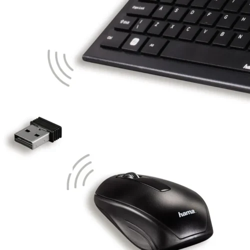Alternative view of Hama Wireless клавиатура and мишкакомплект Cortino