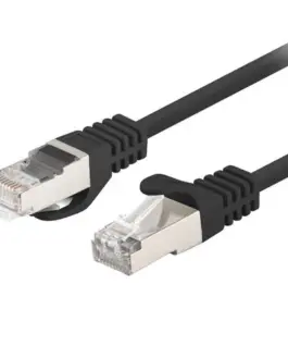 Lanberg Patchcord cat.6 FTP 1m черен 10-pack fluke passed