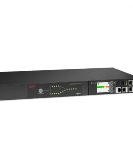 Alternative view of APC Rack ATS AP4423A 230V, 16A, C20 in, (8) C13 (1) C19 out