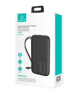 Alternative view of USAMS външна батерия PB56 10000mAh 2xUSB черен