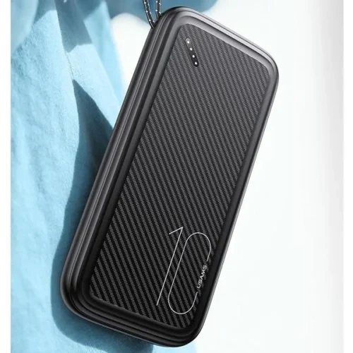 USAMS външна батерия PB56 10000mAh 2xUSB черен