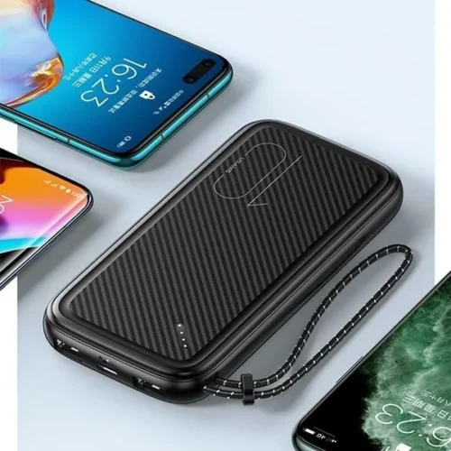 USAMS външна батерия PB56 10000mAh 2xUSB черен