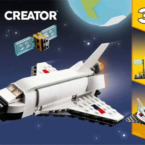 Alternative view of LEGO LEGO Creator 3in1 Space Shuttle (31134)