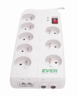 Alternative view of EVER Surge protector Home 2m 8 outlets
