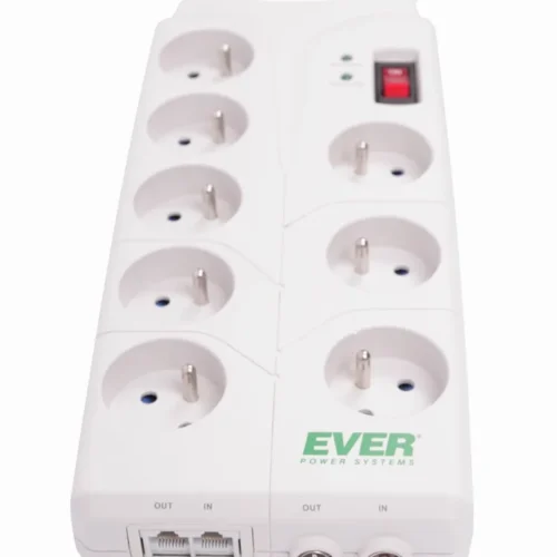 Alternative view of EVER Surge protector Home 2m 8 outlets