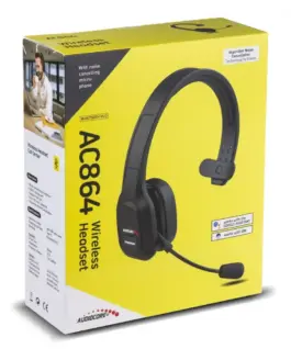 Alternative view of Audiocore Bluetooth handset noise червенuct. Audiocore AC864