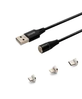 Savio кабел USB 3w1 1m CL-152