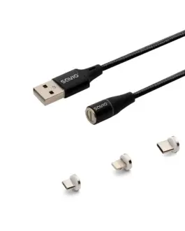 Savio кабел USB 3w1 1m CL-152