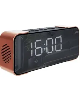 Alternative view of Adler Radioclock AD1190 copper