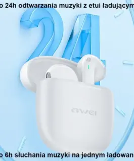 AWEI Bluetooth слушалки 5.3 T26 Pro TWS черен