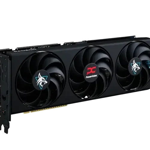 Alternative view of Видео карта PowerColor RADEON RX 9060 XT Hellhound OC 8GB GDDR6