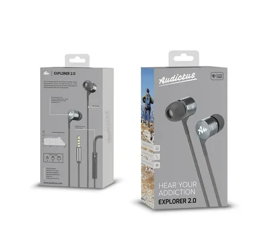 Alternative view of Audictus Earphones Explorer 2.0 сив
