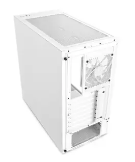 NZXT кутия за компютър H5 Flow with window бял