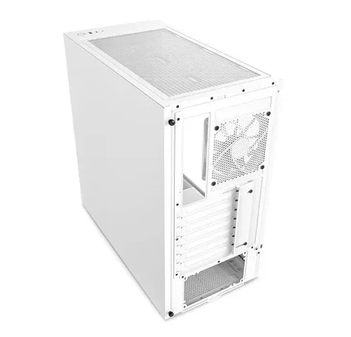 NZXT кутия за компютър H5 Flow with window бял