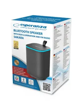 Alternative view of Esperanza Esperanza Speaker BT LED RGB SAKARA