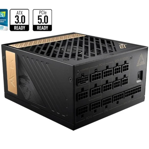 Alternative view of MSI MEG Ai1300P PCIE5 1300W 80PLUS PLATINUM F.MODUL