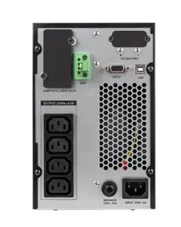 Alternative view of Armac Uninterruptible захранващ блок UPS Office On-Line PF1 1000VA LCD 4xIEC C13 metal housing
