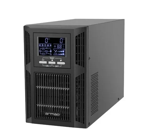Armac Uninterruptible захранващ блок UPS Office On-Line PF1 1000VA LCD 4xIEC C13 metal