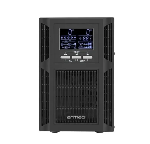 Armac Uninterruptible захранващ блок UPS Office On-Line PF1 1000VA LCD 4xIEC C13 metal